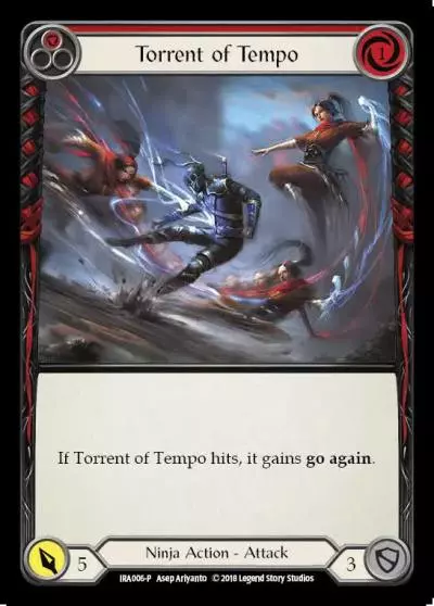 Torrent of Tempo RED IRA006 - Ira Welcome Deck (2018) - Flesh and blood card