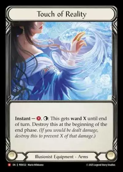 Touch of Reality PEN122 - Compendium of Rathe - Flesh and blood card
