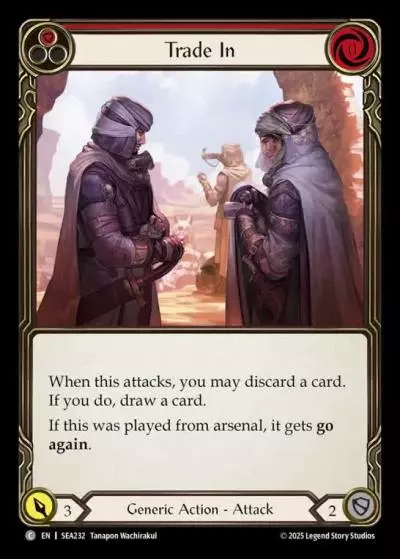 Trade In RED SEA232 - High Seas - Flesh and blood card