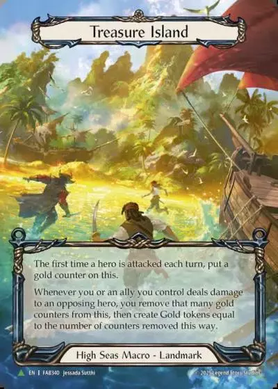 Treasure Island FAB340-CF - World Premiere - High Seas - Flesh and blood card