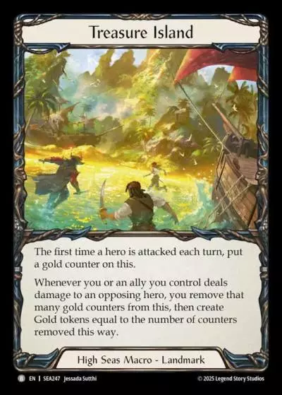 Treasure Island SEA247 - High Seas - Flesh and blood card