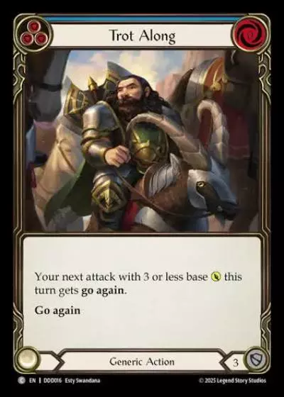 Trot Along DDD016 - Dorinthea Demo Deck - Flesh and blood card