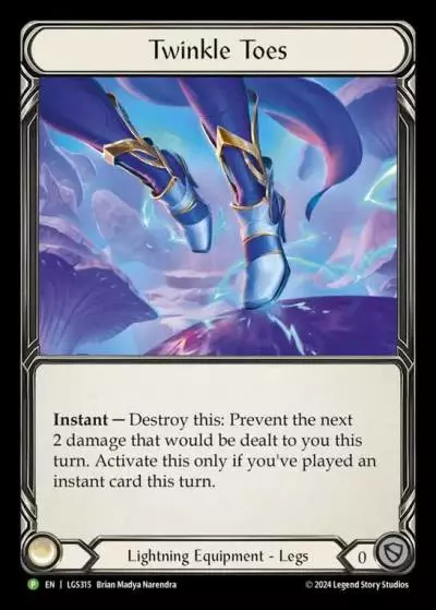 Twinkle Toes LGS315-RF - Pre-release - Rosetta - Flesh and blood card