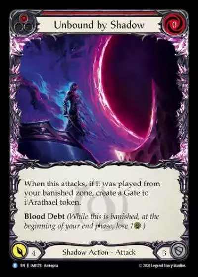 Unbound by Shadow IAR178 - Usurp the Shadow Throne - Flesh and blood card