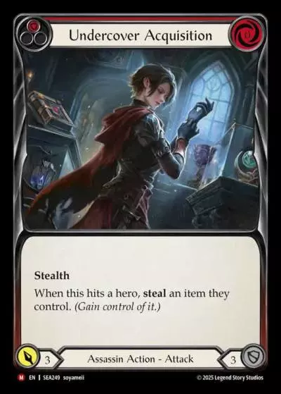 Undercover Acquisition RED SEA249 - High Seas - Flesh and blood card