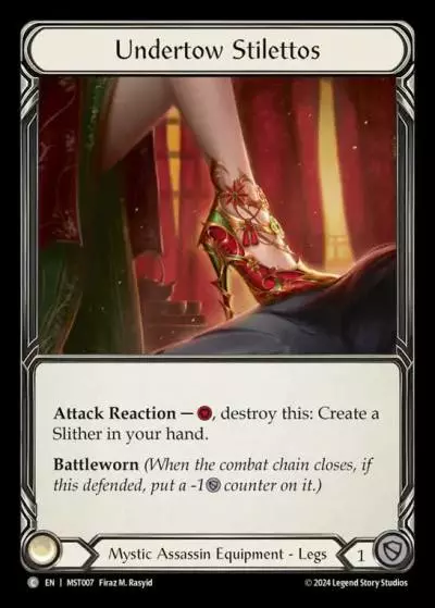 Undertow Stilettos MST007 - Part the Mistveil - Flesh and blood card