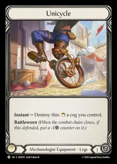 Unicycle SEA010-TP - High Seas - Treasure Pack - Flesh and blood card