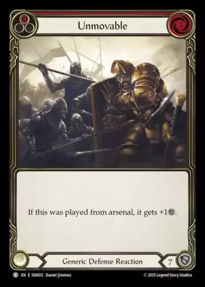 Unmovable SEN012 - Silver Age Chapter 2 - Enigma - Flesh and blood card