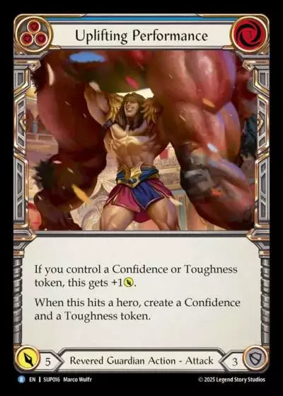 Uplifting Performance BLUE SUP016 - Super Slam - Flesh and blood card