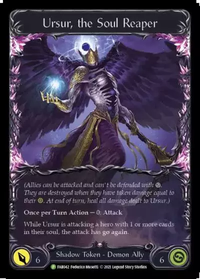 Ursur, the Soul Reaper FAB042-RF - Skirmish - Season 2 - Flesh and blood card