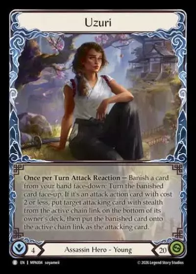 Uzuri MPA004 - Mastery Pack Assassin - Flesh and blood card