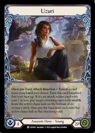 Uzuri UZU001 - Uzuri - Blitz Deck - Flesh and blood card