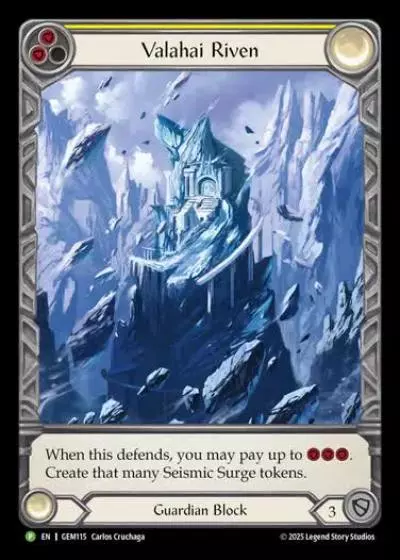 Valahai Riven GEM115 - GEM - Pack 4 - Flesh and blood card