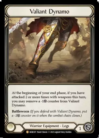 Valiant Dynamo MON107-CF - Monarch - Flesh and blood card