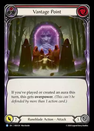 Vantage Point RED ROS124 - Rosetta - Flesh and blood card