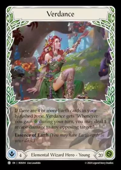 Verdance ROS014 - Rosetta - Flesh and blood card