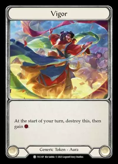Vigor TCC107 - Round the Table: TCC x LSS - Flesh and blood card