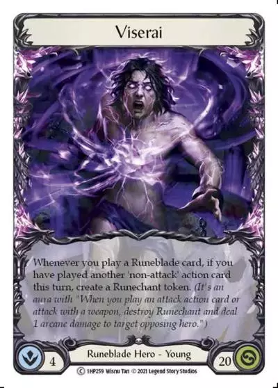 Viserai 1HP259 - History Pack 1 - Flesh and blood card