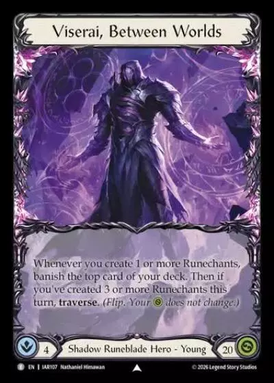 Viserai, Between Worlds IAR107 - Usurp the Shadow Throne - Flesh and blood card