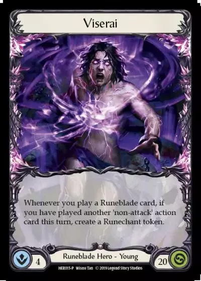Viserai HER015-RF - Pre-release - Arcane Rising - Flesh and blood card