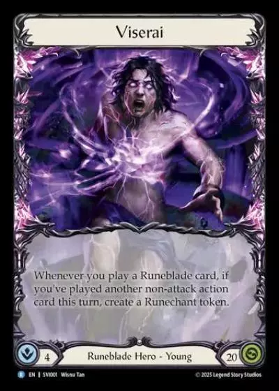 Viserai SVI001 - Silver Age Chapter 1 - Viserai - Flesh and blood card