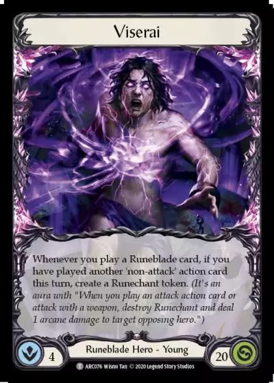 Viserai U-ARC076 - Arcane Rising - Unlimited - Flesh and blood card