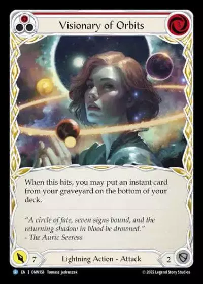 Visionary of Orbits OMN151 - Omens of the Third Age - Flesh and blood card