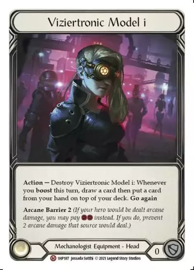 Viziertronic Model i 1HP187 - History Pack 1 - Flesh and blood card