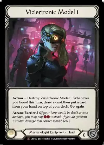 Viziertronic Model i U-CRU102-RF - Crucible of War - Unlimited - Flesh and blood card