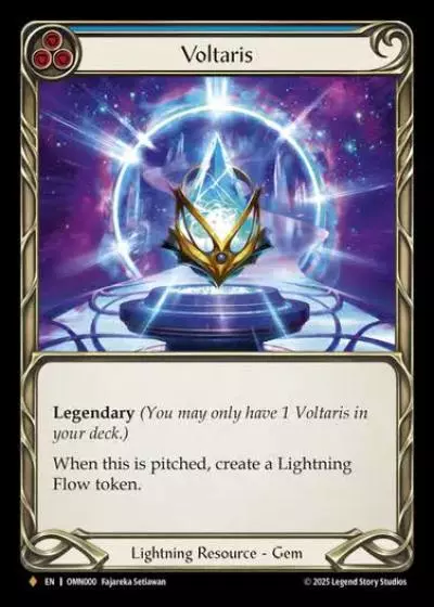 Voltaris OMN000-RF - Omens of the Third Age - Flesh and blood card