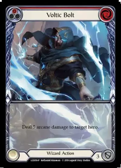 Voltic Bolt RED LGS016 - Armory - Season 2 - Flesh and blood card