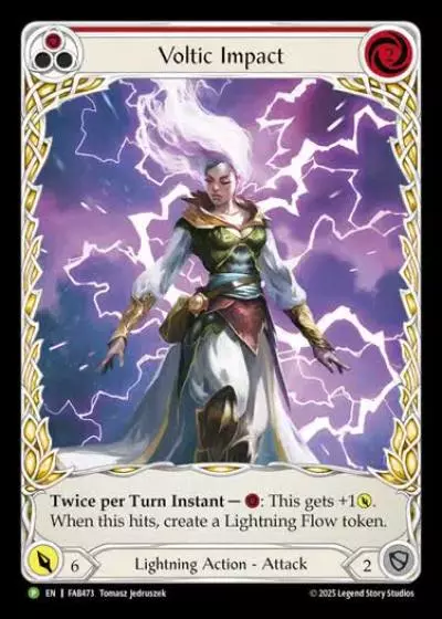 Voltic Impact FAB473-RF - Calling - Omens of the Third Age - Flesh and blood card