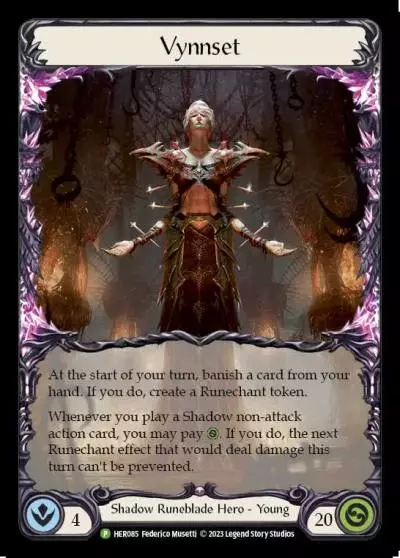 Vynnset HER085-CF - Pre-release - Dusk till Dawn - Flesh and blood card