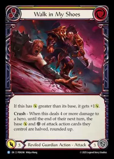 Walk in My Shoes PEN298 - Compendium of Rathe - Flesh and blood card