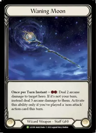 Waning Moon LGS109-CF - Armory - Season 7 - Flesh and blood card