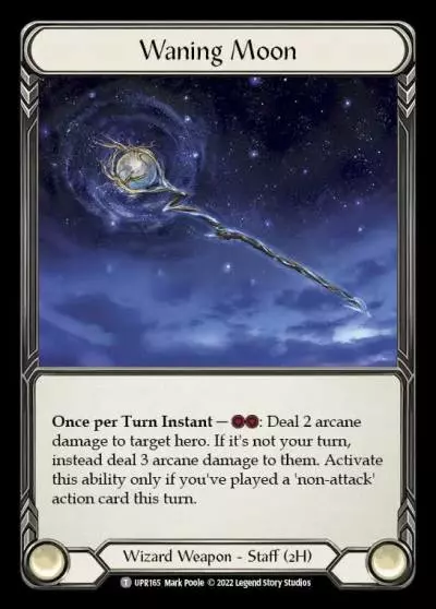 Waning Moon UPR165 - Uprising - Flesh and blood card