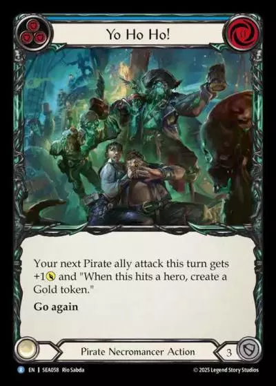 Yo Ho Ho! BLUE SEA058 - High Seas - Flesh and blood card