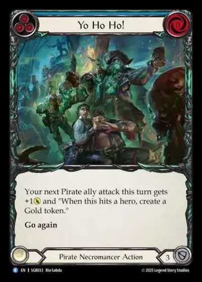 Yo Ho Ho! SGB033 - Silver Age Chapter 3 - Gravy Bones - Flesh and blood card