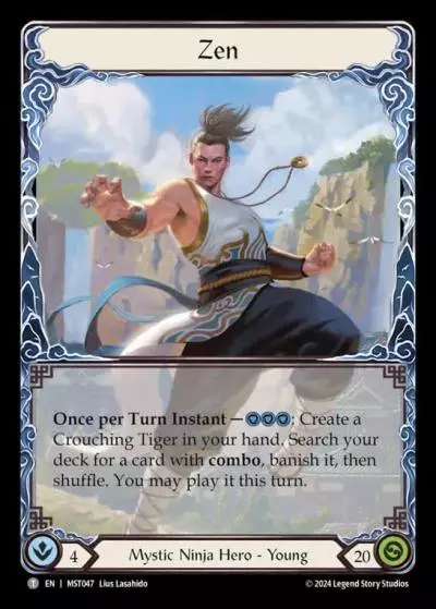 Zen MST047 - Part the Mistveil - Flesh and blood card