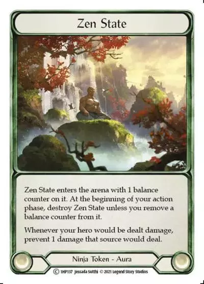 Zen State 1HP137 - History Pack 1 - Flesh and blood card