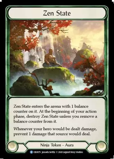 Zen State CRU075 - Crucible of War - Flesh and blood card