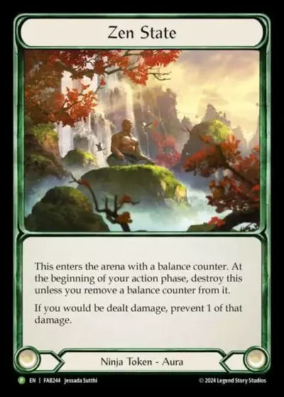 Zen State FAB244-CF - Prize Wall - Part the Mistveil - Flesh and blood card