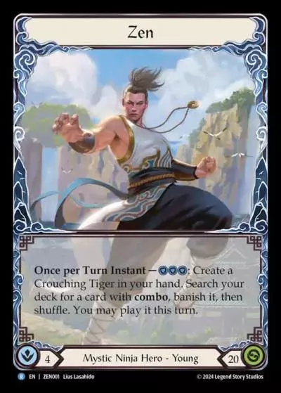 Zen ZEN001-RF - Zen - Blitz Deck - Flesh and blood card