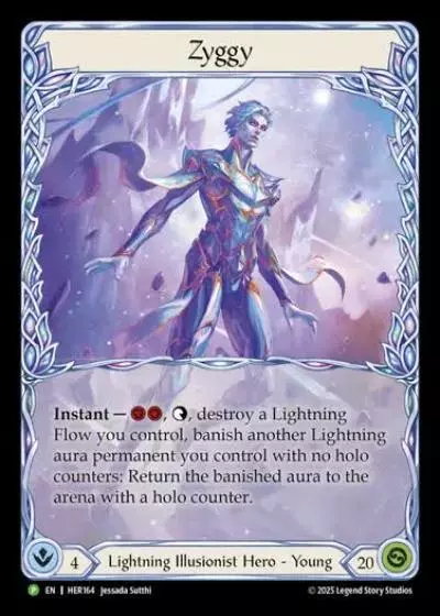 Zyggy HER164-RF - Release Celebration - Omens of the Third Age - Flesh and blood card